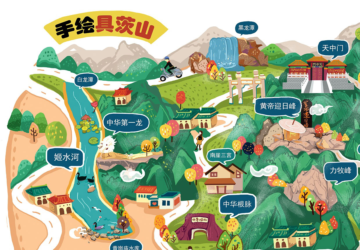 庆城语音导览景区的智能服务